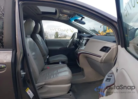 2011 Toyota Sienna Xle V6 из США, поврежденный, VIN 5TDYK3DCXBS111612